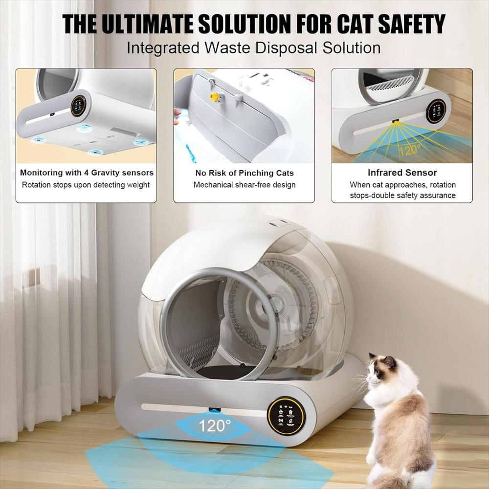 ARENERO GATOS AUTOMATICO ALTA TECNOLOGIA